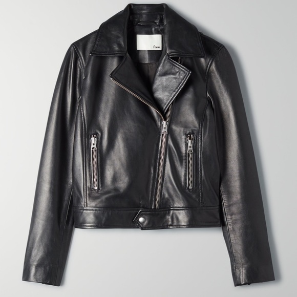 Aritzia Talula Hendrix Leather Biker Jacket - Picture 8 of 13